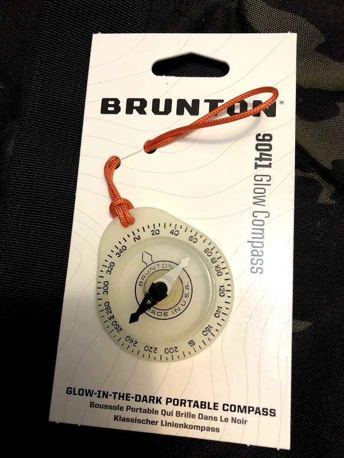 Brunton 9041 GLOW COMPASS 夜光指北針