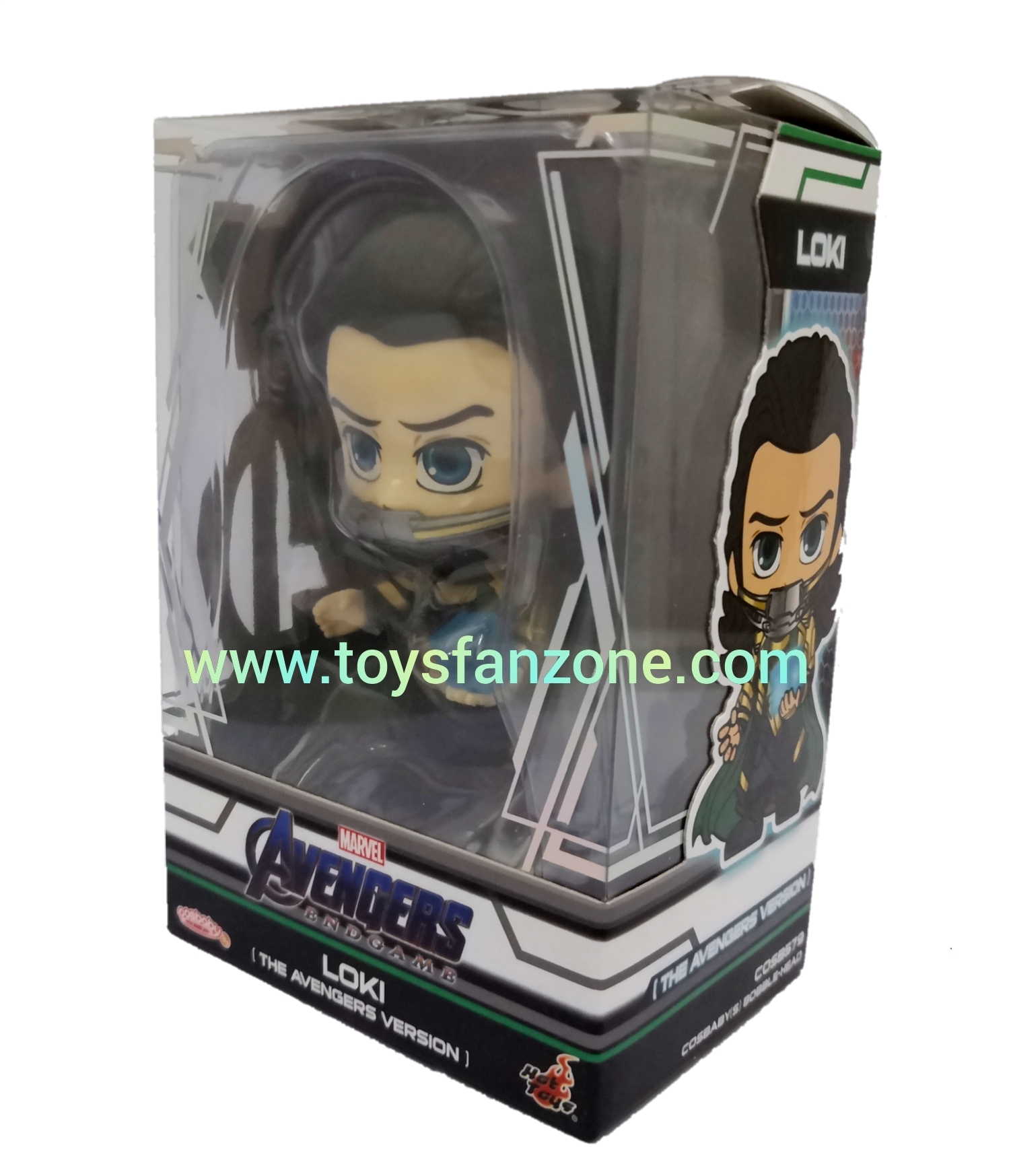 Hot Toys Avengers Endgame Loki Cosbaby with UV Effect