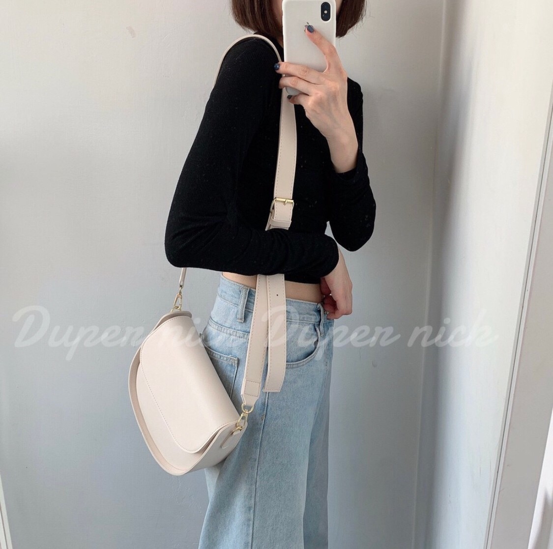 KOREA 韓國製造 正韓包 寬帶 半圓包