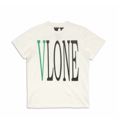 VLONE x ASAP ROCKY  大V LOGO 白綠 黑綠 短袖