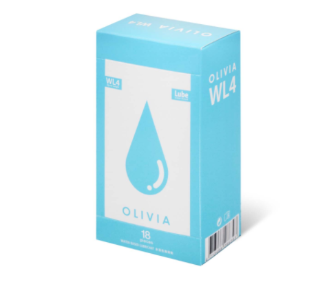〔旅遊外出必備〕奧莉維亞 OLIVIA － WL4 《旅行小包裝》水性潤滑劑 （18 片裝／盒）