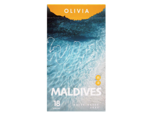 〔旅遊外出必備〕奧莉維亞 OLIVIA － 馬爾代夫保濕配方 《旅行小包裝》水性潤滑劑 （18 片裝／盒）