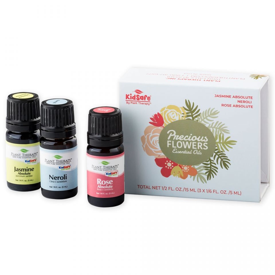 Plant Therapy 珍貴的花香精油套裝（Precious Flowers）3枝各5ml