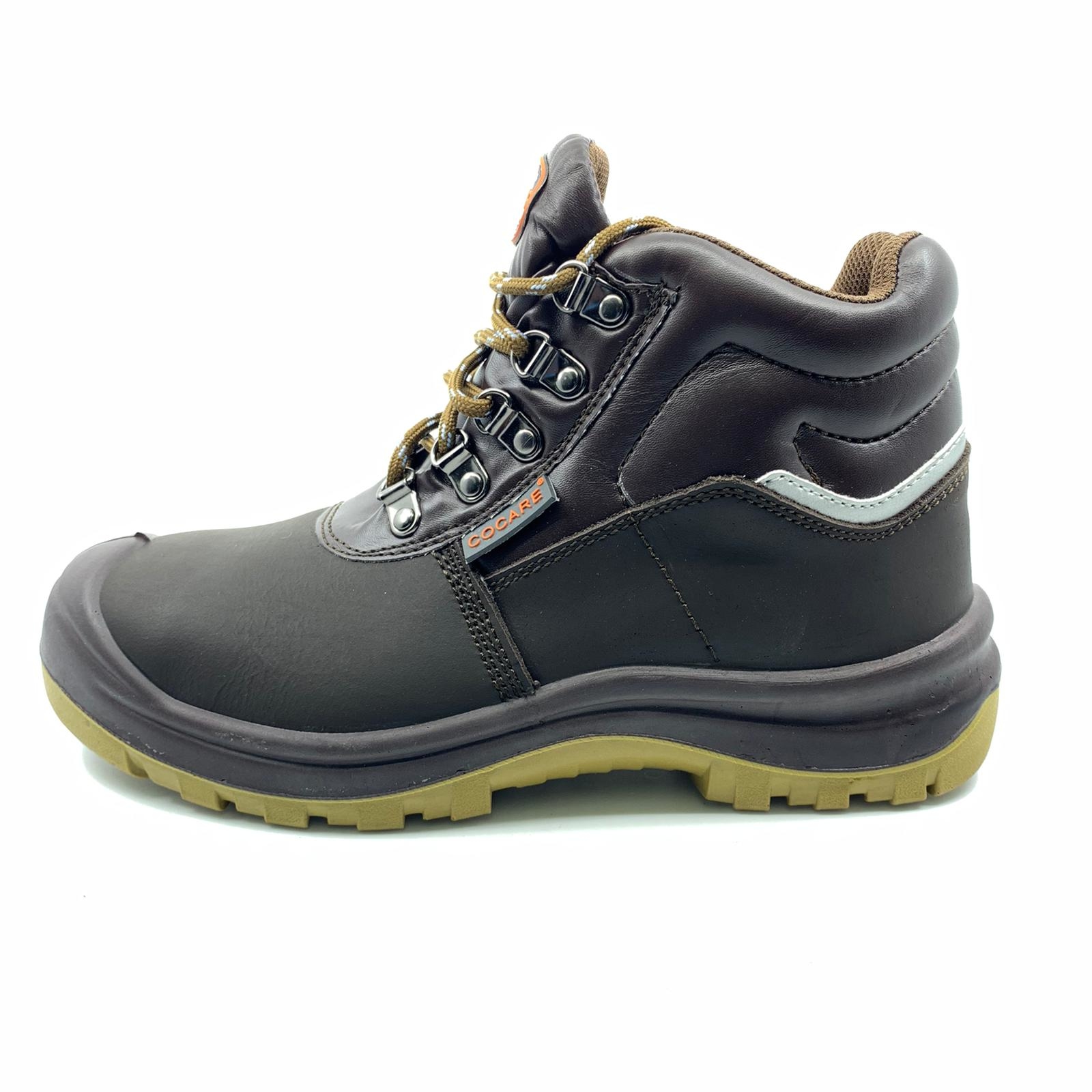 Cocare 高筒 綱頭同底 工業 安全鞋 E907