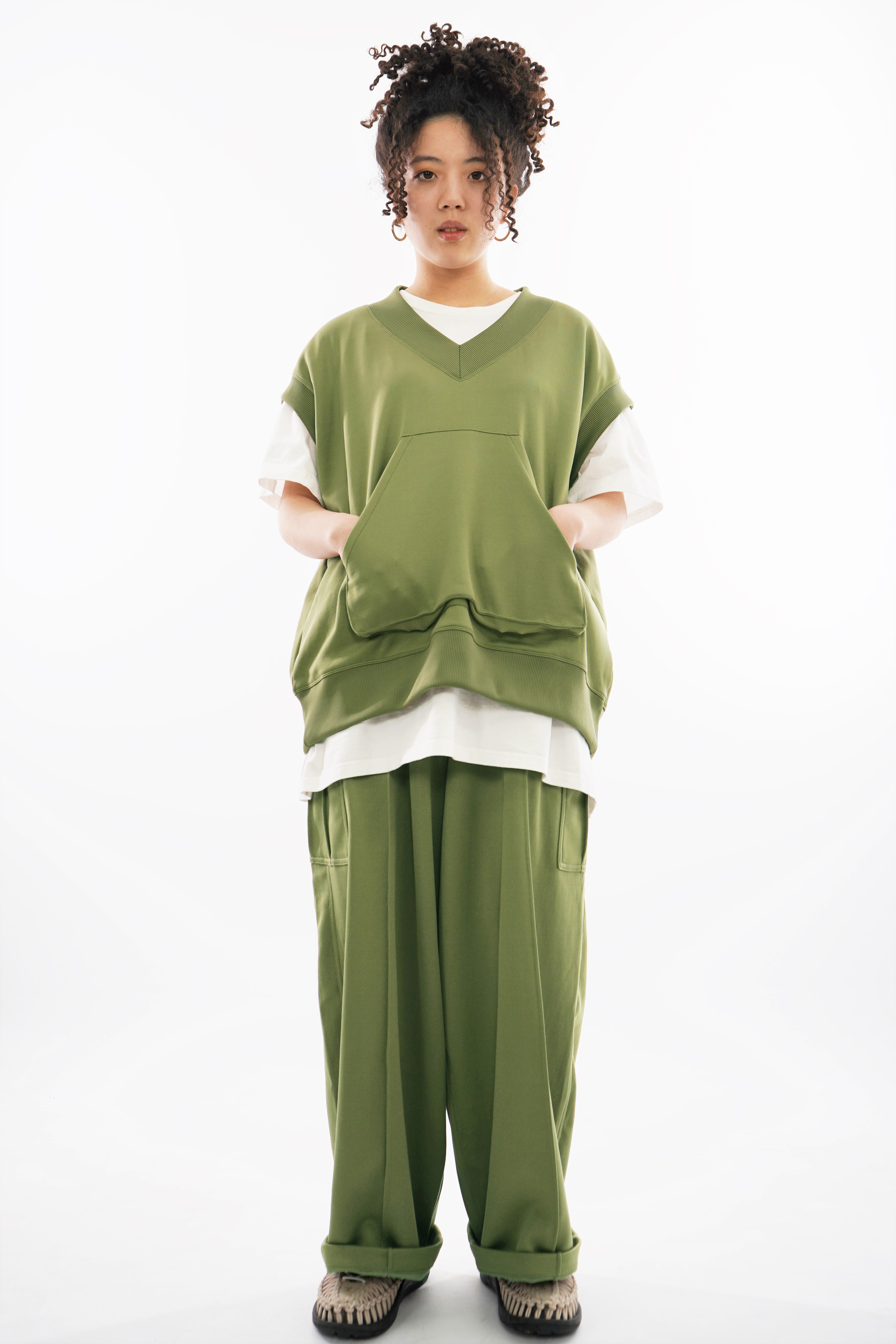 O.POism 歐波医生POLY繭型褲