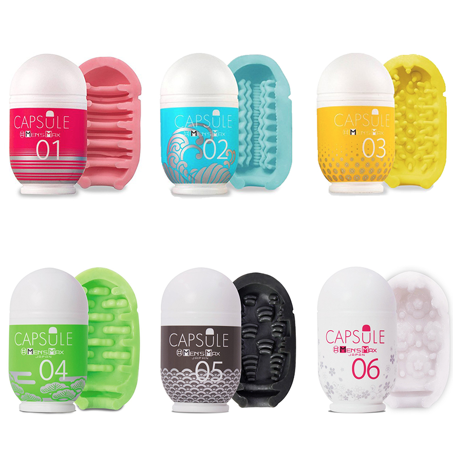 〔日本原裝進口〕Men's Max 《Capsule》迷你飛機杯 ( 6種款式可選）