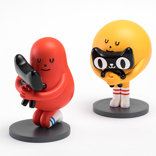 黏黏怪物研究所 X 天猫公仔組 (Redmon 及Yellowmon)