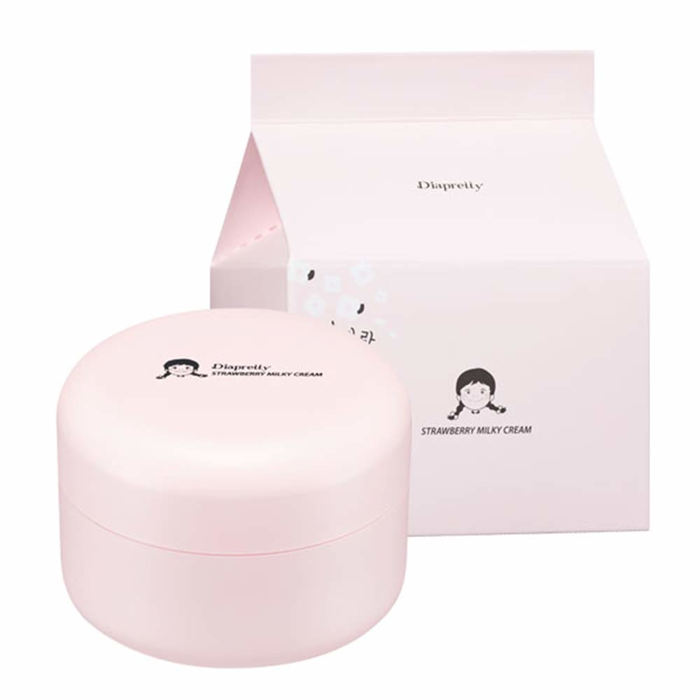 DIAPRETTY  STRAWBERRY/ BANANA MILKY CREAM 1.7OZ
