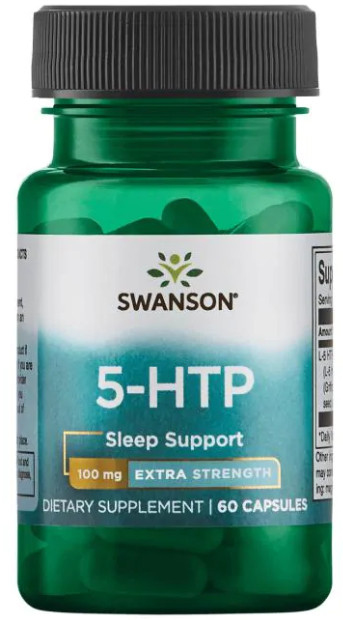代購 Swanson Vitamins, 5-HTP, 100 mg, 60 Vegan Caps