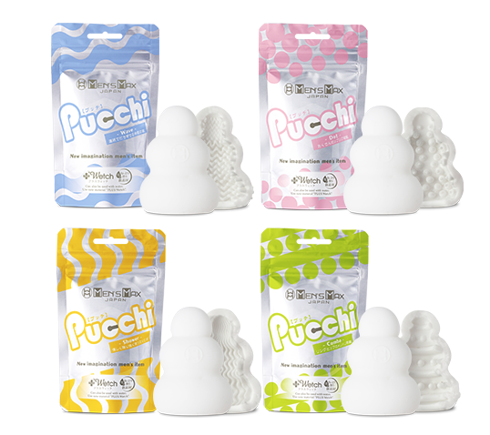 〔日本原裝進口〕 MEN'S MAX《Pucchi》自體潤滑小型飛機杯 （8 種紋路可選）