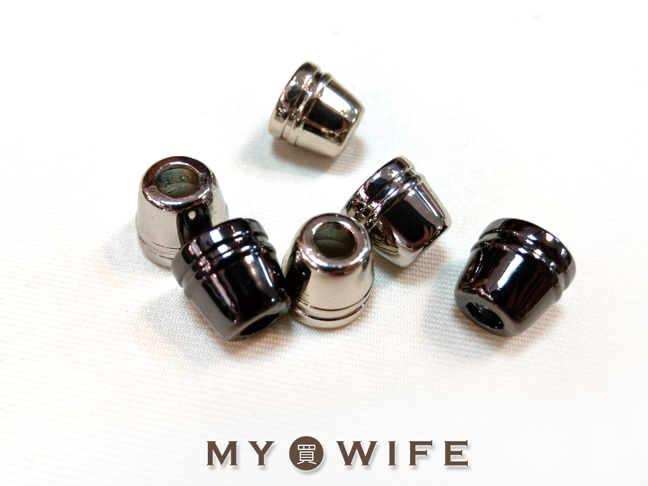 合金吊鐘繩尾_3色【UF-55629】