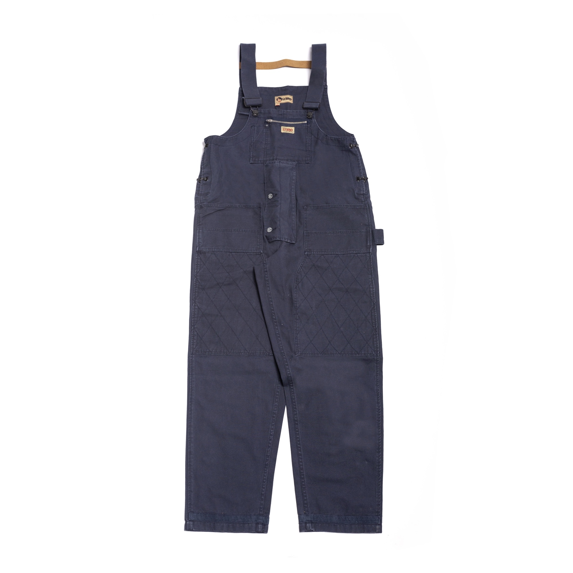 Lybro - Carpenter Dungaree Canvas (Dark Navy)