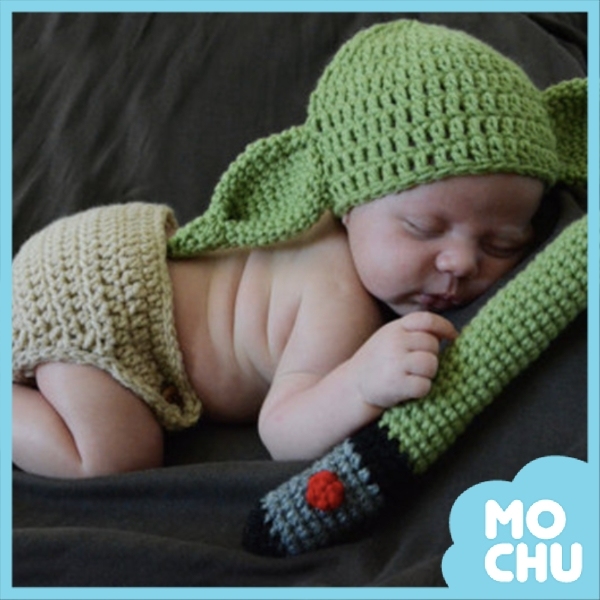 網紅寶寶拍照款-小小尤達