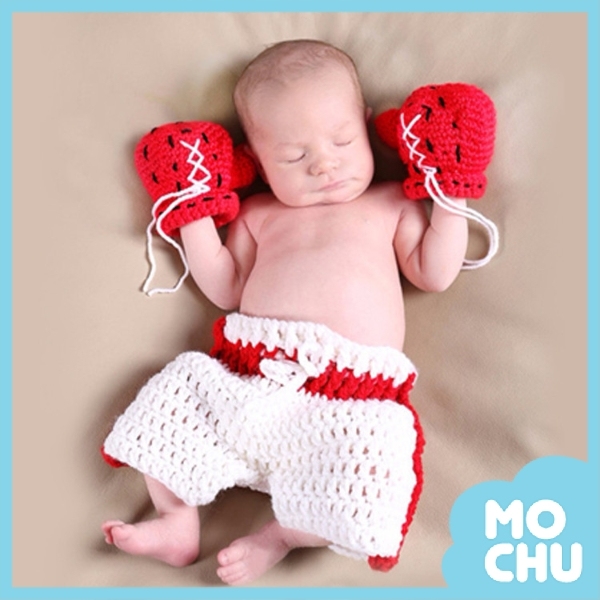 網紅寶寶拍照款-拳王baby