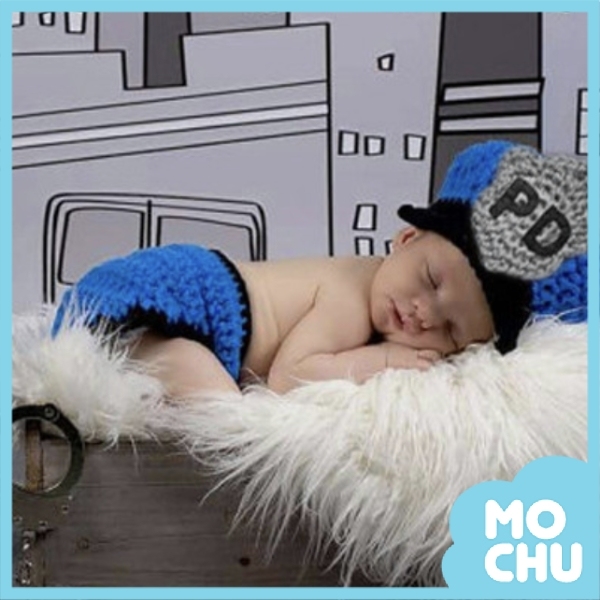 網紅寶寶拍照款-警察