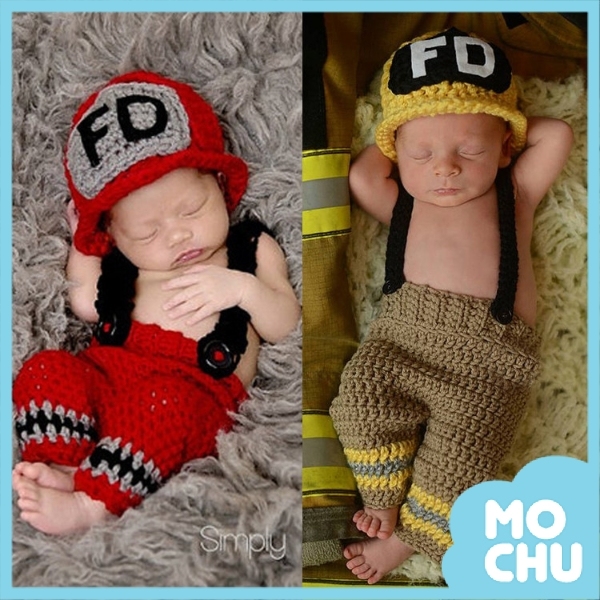 網紅寶寶拍照款-消防員(兩色)