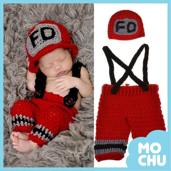 網紅寶寶拍照款-消防員(兩色)