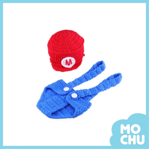 網紅寶寶拍照款-馬力歐(兩色)