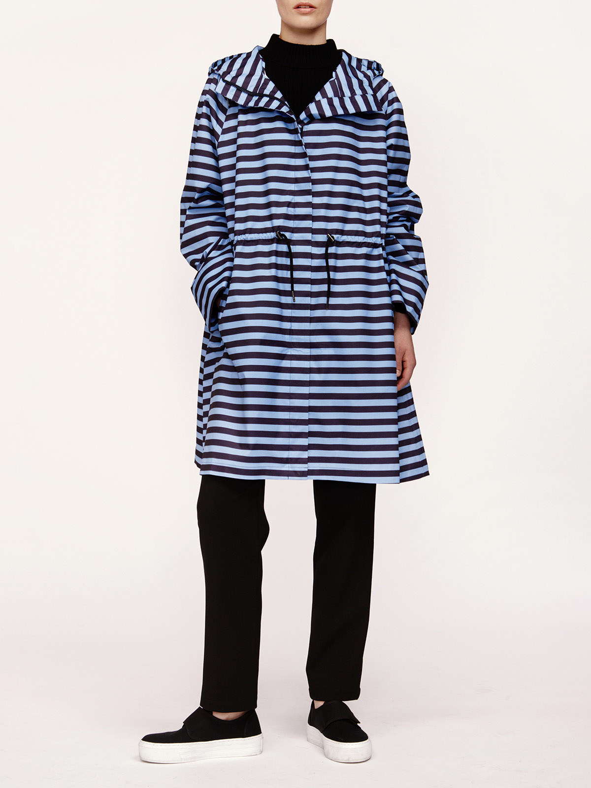 Tasaraita Jalava Parka Coat | MARIMEKKO