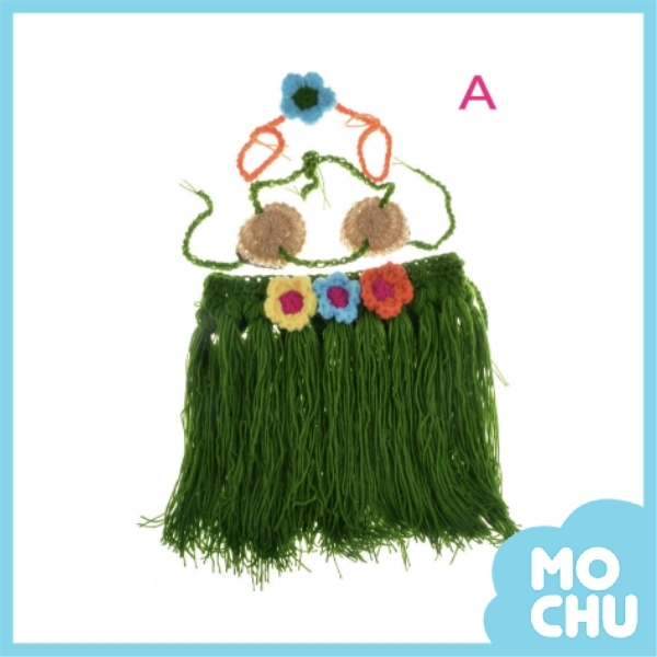 網紅寶寶拍照款-夏威夷草裙(兩款)