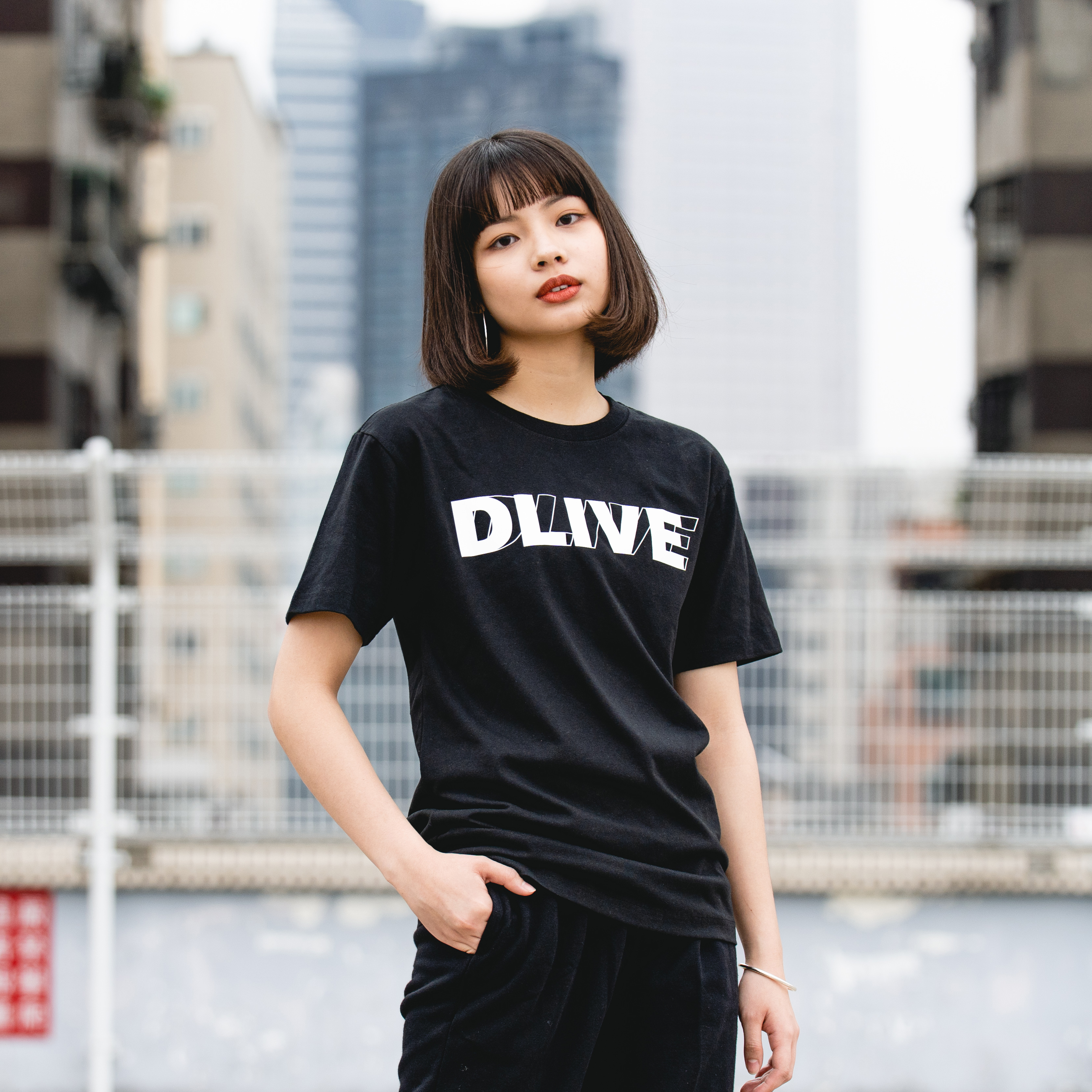 DLIVE(1) - 短棉T (共4色)