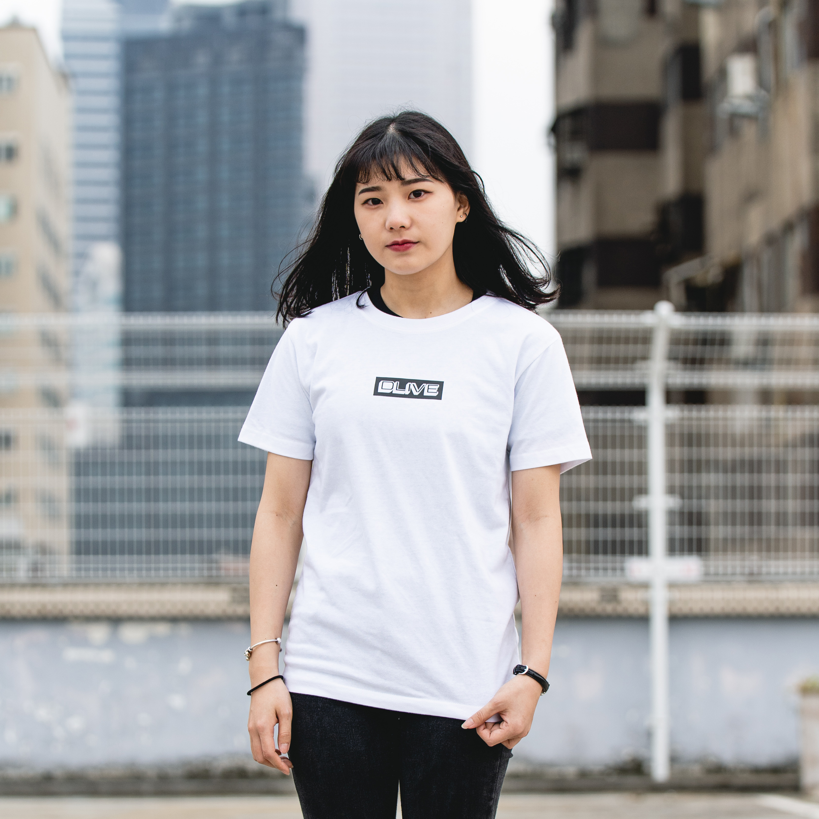 DLIVE(3) - 短棉T (共3色)