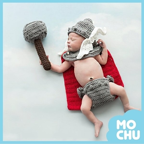 雷神索爾四件組針織衣