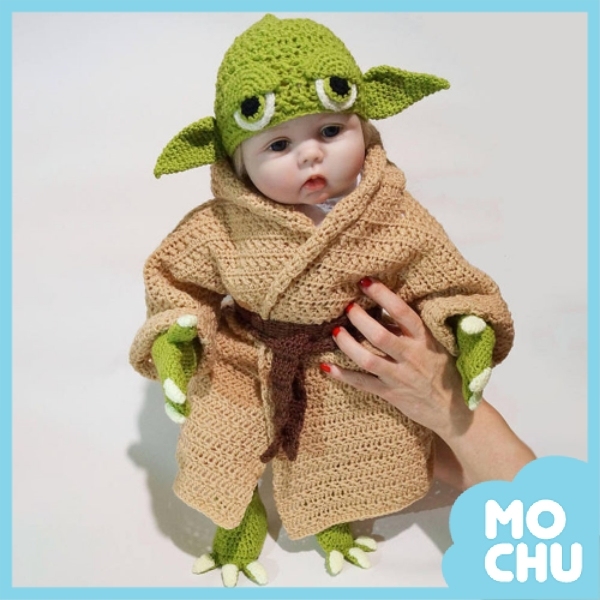 網紅寶寶拍照款-尤達五件組