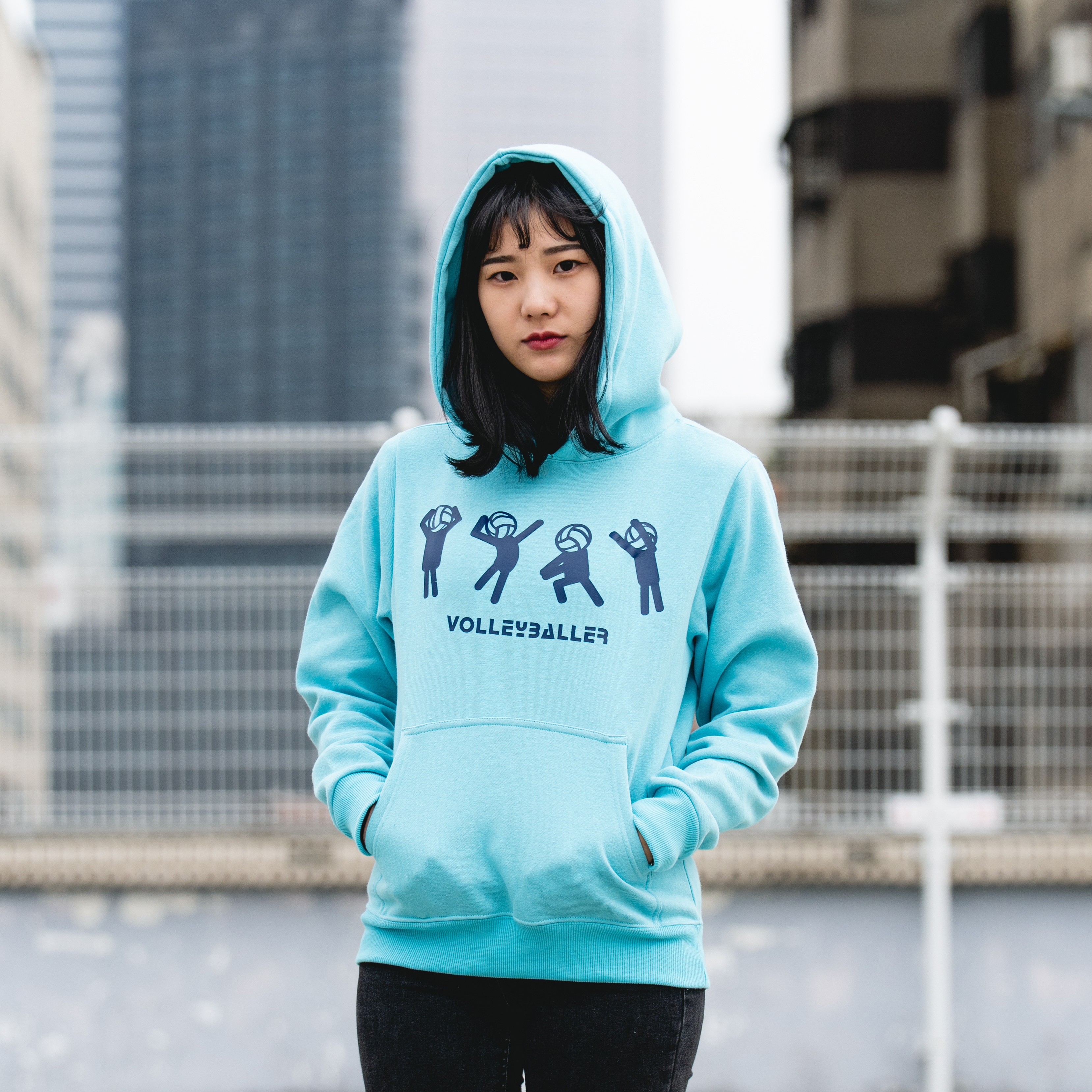 VOLLEYBALLER-標語帽T (共7色)