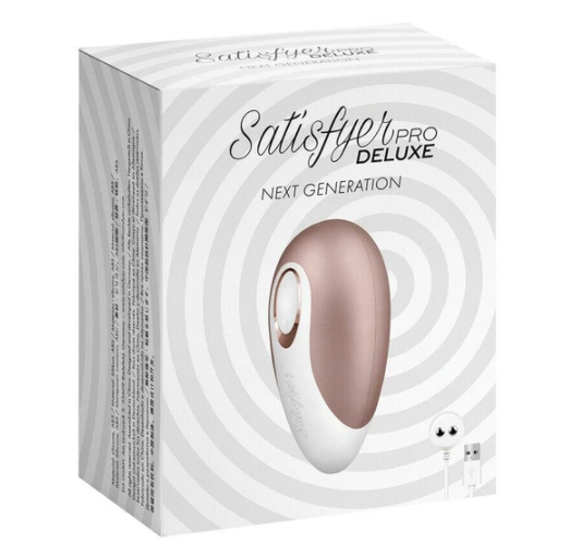 〔德國原裝進口〕 Satisfyer Pro Deluxe Rechargeable Clit Stimulator (Next Generation - New Version) 陰蒂乳頭吸啜器