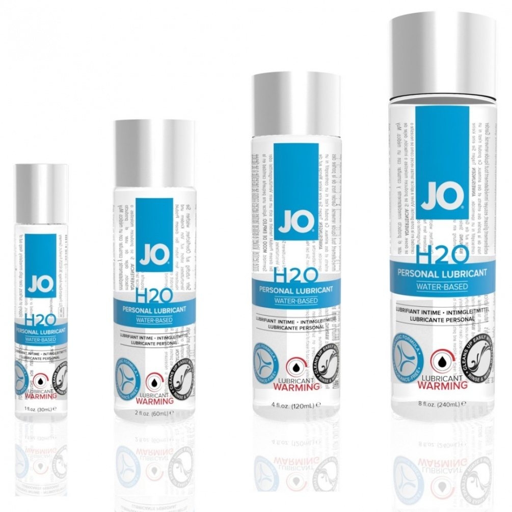 〔美國原裝進口〕System JO 《H2O．溫熱感》水性潤滑液 (60ML / 120ML)