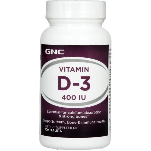 GNC 維他命D-3 400 IU 100粒