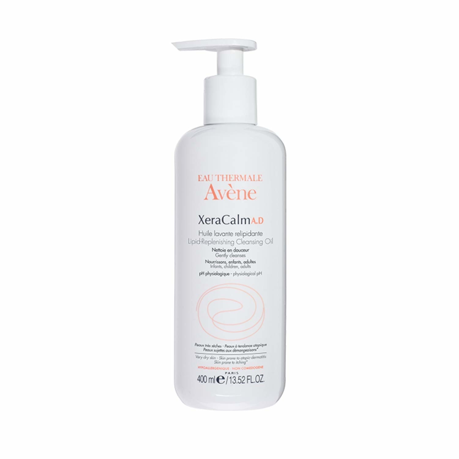 Avene 紓敏修護潔膚油 400ml