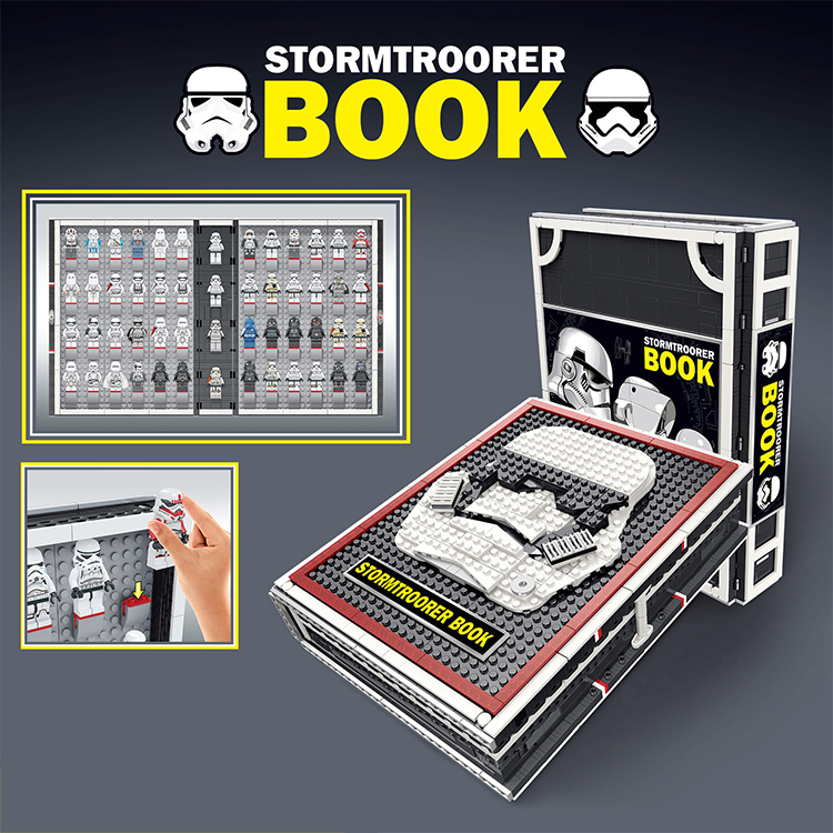 Star Wars Storm Troopers Book with 52 Minifigures Building Set Fit Lego NO BOX J13003