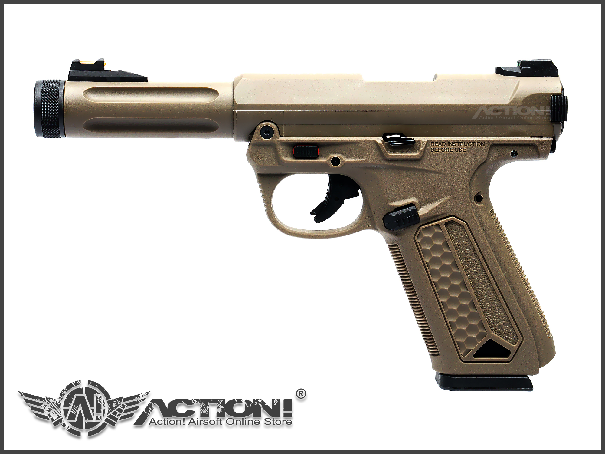 ACTION ARMY製 AAPー01 Action Army AAP-01 Assassin - FDE Airsoft Pistol - Trigger