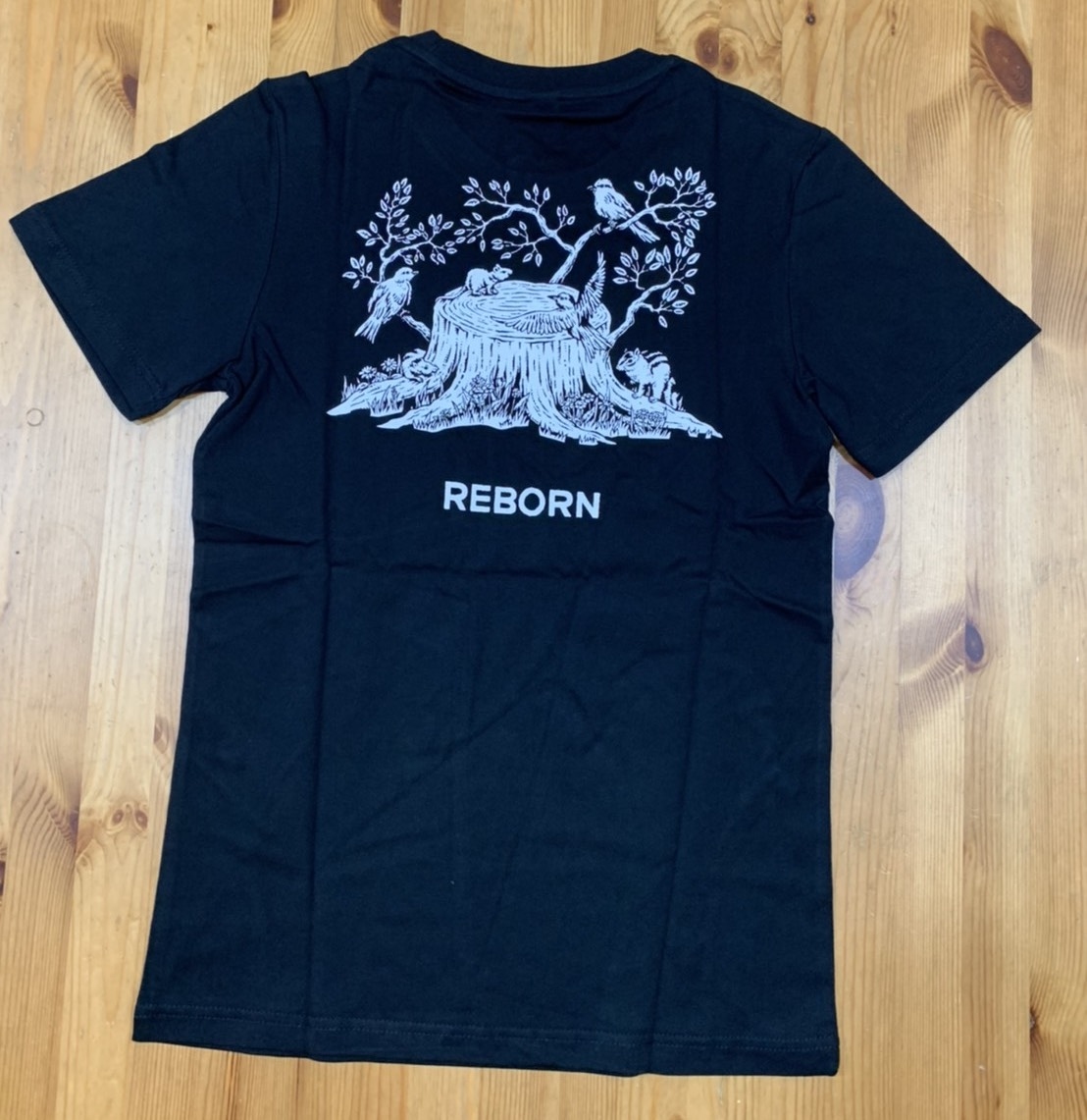 【滅火器】REBORN 日版Tee 白字黑底