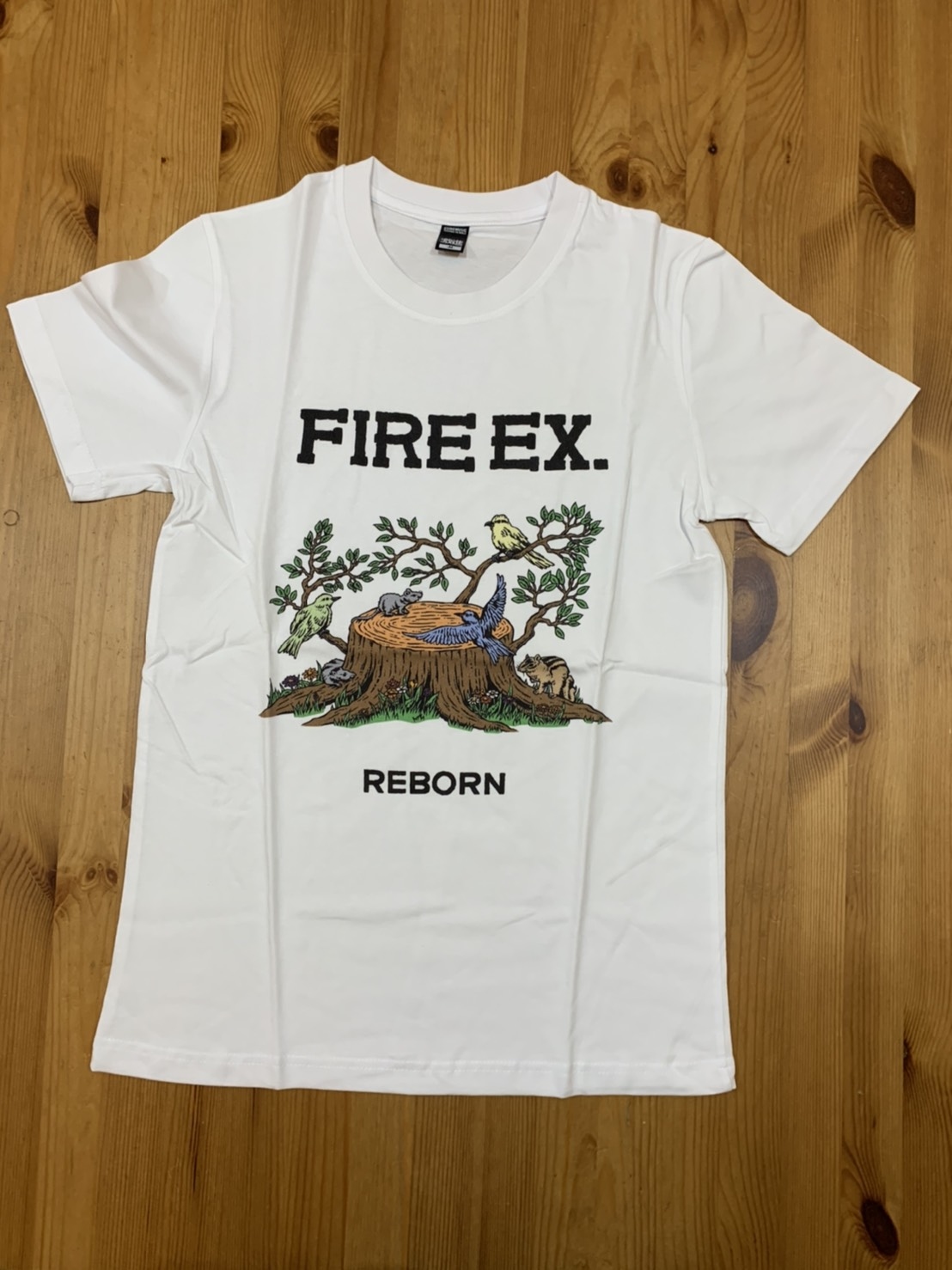 【滅火器】Reborn Tee (日版) 白