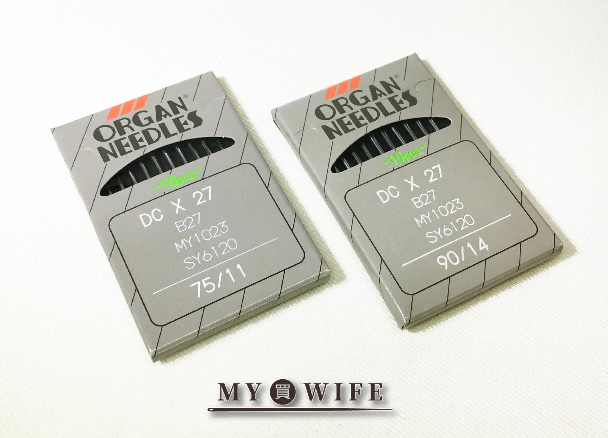 風琴牌ORGAN NEEDLES_工業拷克針_2規格【DC-11/DC-14】
