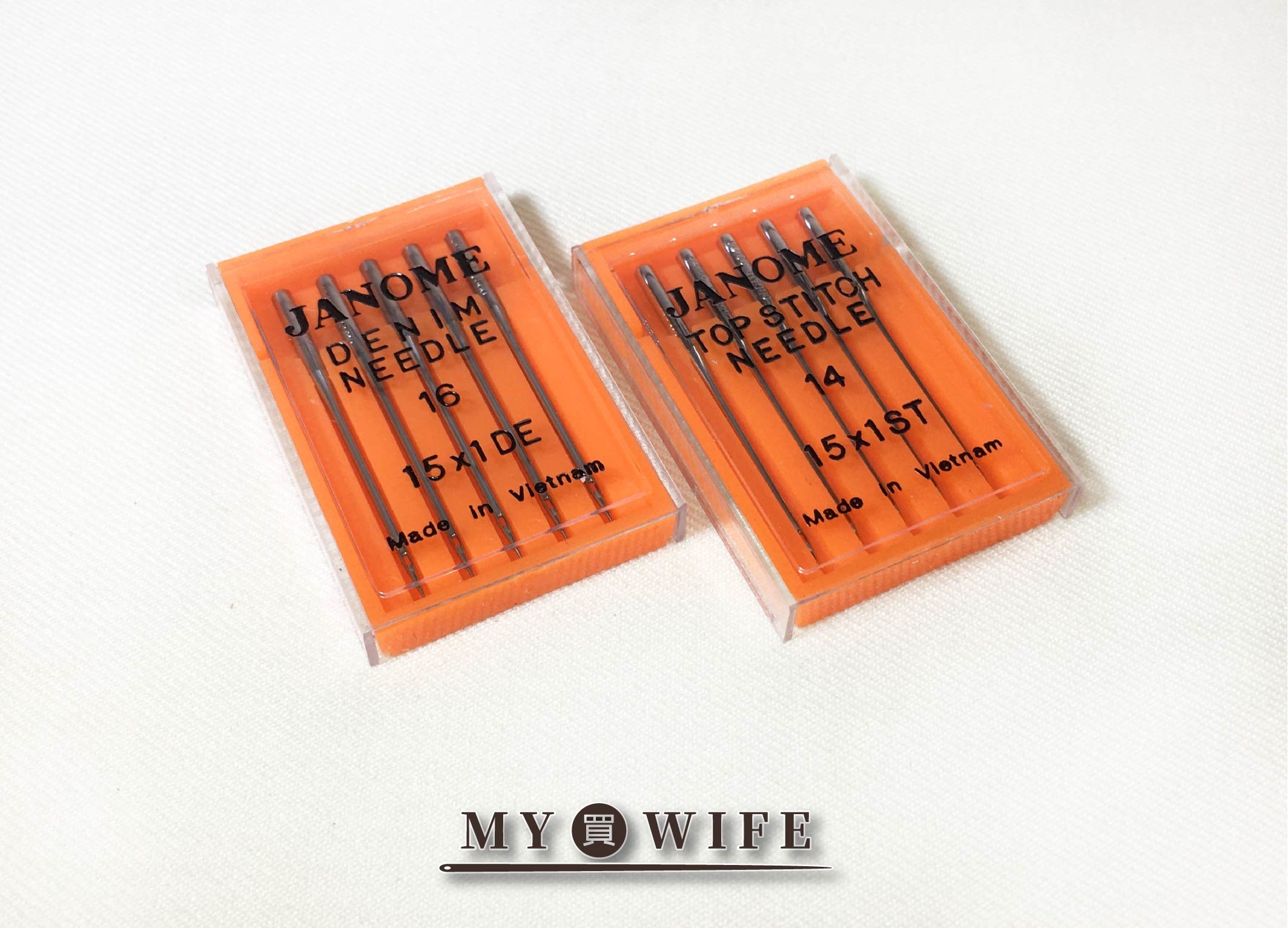 車樂美JANOME_家用車針_#14_亞麻針【p-990514000a】