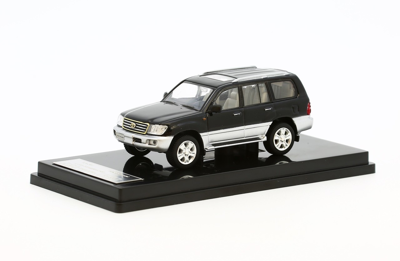 1/64 HIKASI Toyota Land Cruiser LC100 (Black) (LCB)