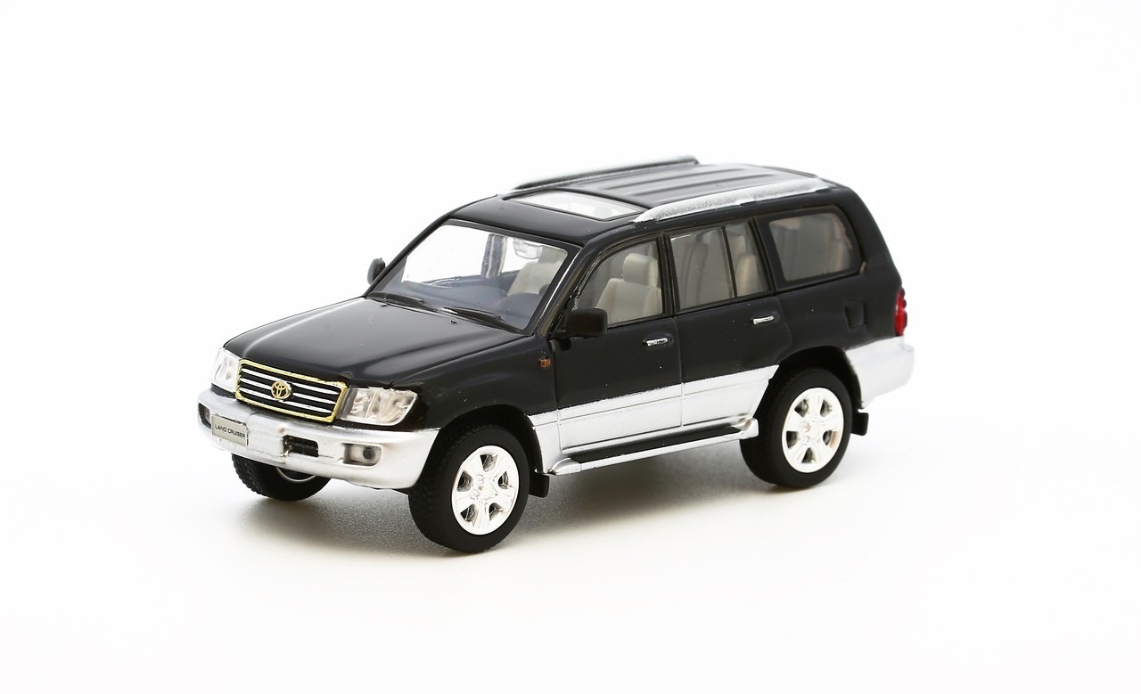 1/64 HIKASI Toyota Land Cruiser LC100 (Black) (LCB)