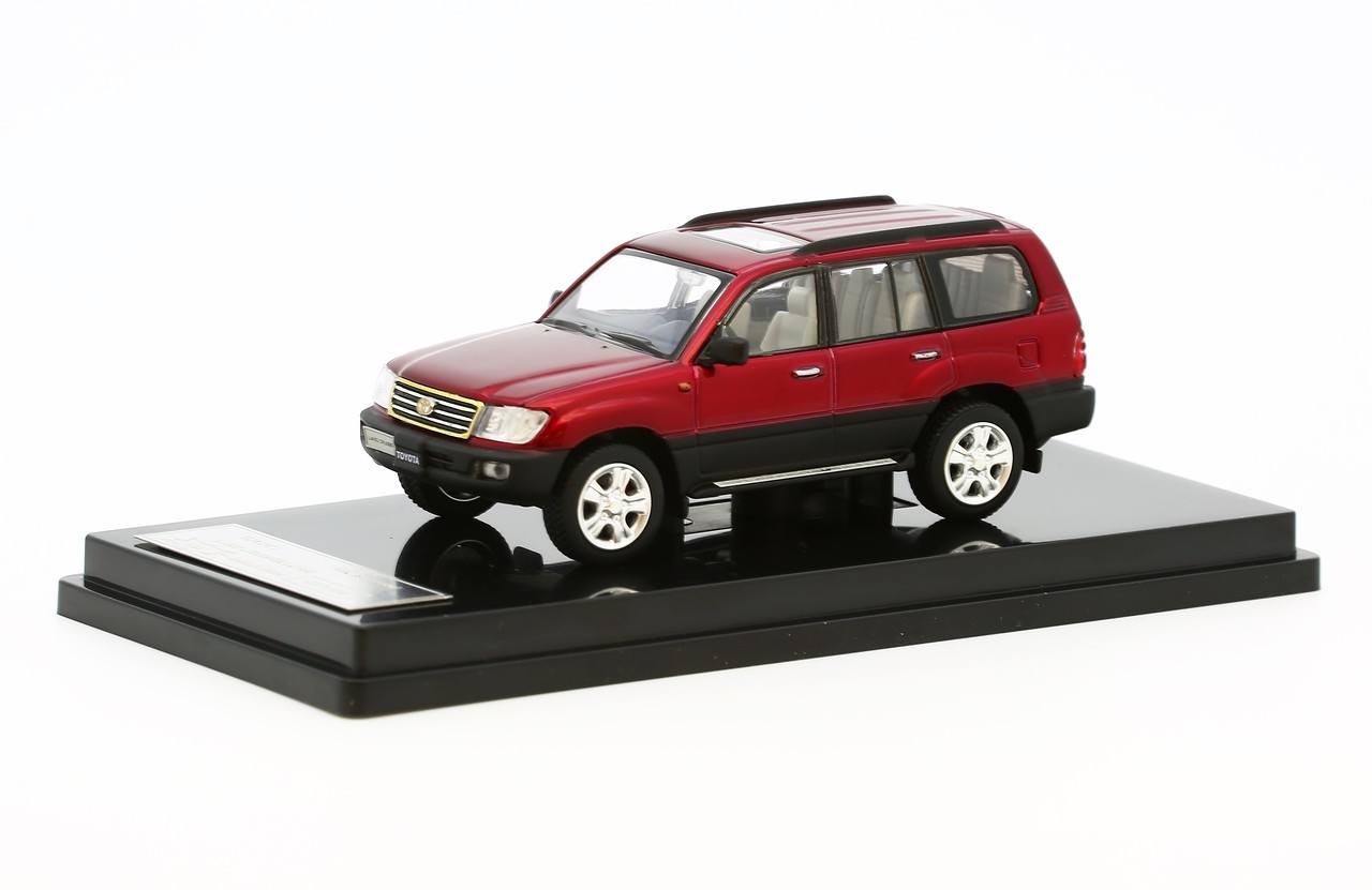1/64 HIKASI Toyota Land Cruiser LC100 (Red) (LCR)
