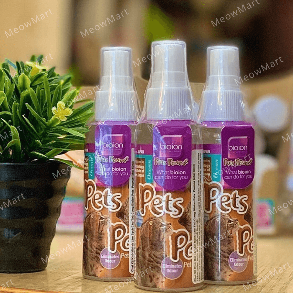 Bioion 寵物消臭殺菌噴霧 60ml