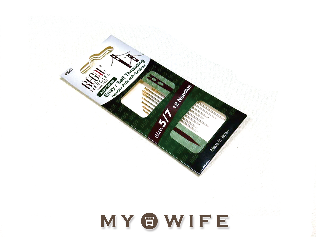 REGAL日本盲針_盲縫針_免穿線【400ST】