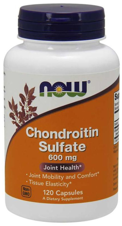 [預購] Now 硫酸軟骨素 600毫克 120粒 Chondroitin Sulfate