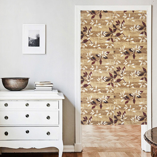 歐風純棉門簾(85x90cm)(85x150cm)_千葉