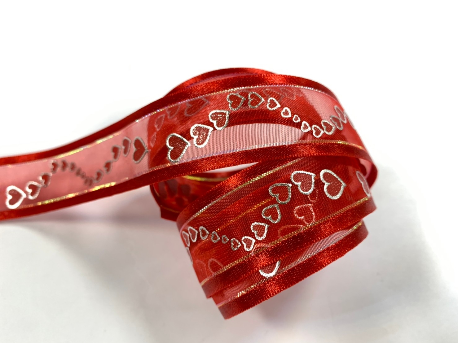 愛的動感光波/緞邊金織網紗/2款寬度