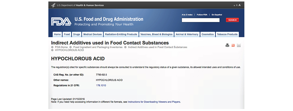 ASFA為食物級除菌液
