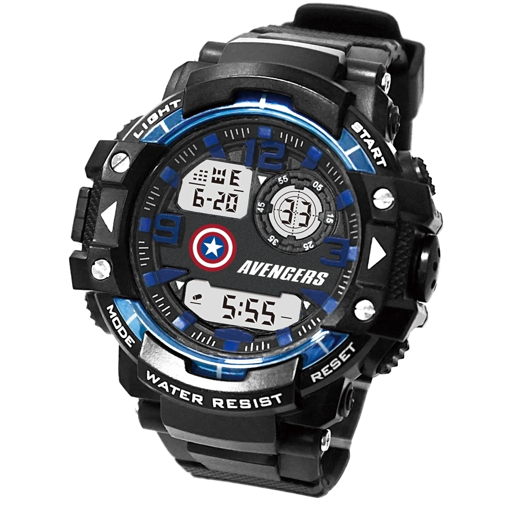 【漫威Marvel】美國隊長多功能電子錶