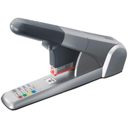 LEITZ 5551重型四用多功能訂書機 二段省力設計 針匣顏色標示 輕鬆更換針